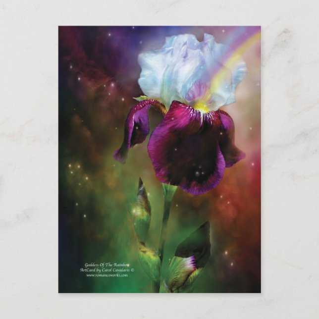 Namnen på Rainbow Art-vykortet Vykort (Framsida)