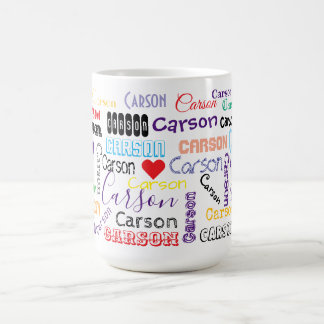Namnet Carson Mugg