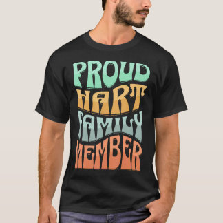 Namnet Hart Återförening Hart Efternamn T Shirt