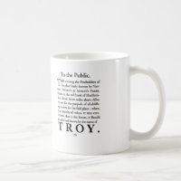 Namnge av Troy, NY 1789