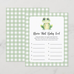 Namnge den bebis Mat - Grodyngel baby shower
