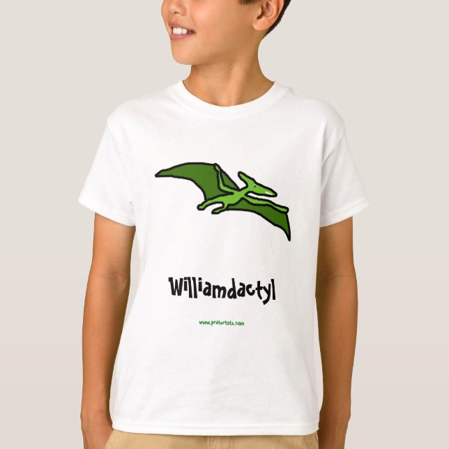 Namnge din egna Pterodactyl T-shirt (Framsida)
