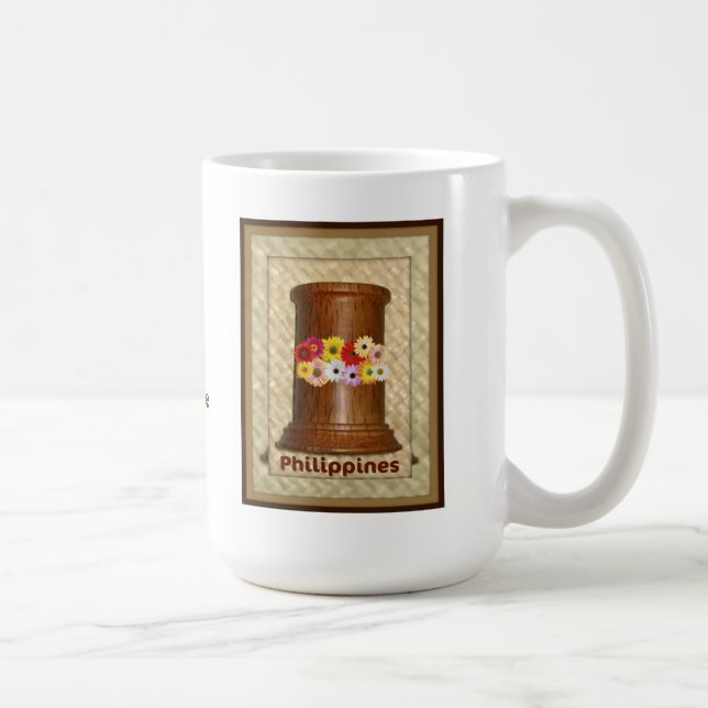 Namnge din filippinska stads- eller landskapmugg kaffemugg (Höger)