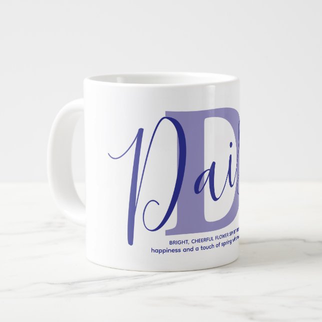 Namnge Hund Pappa Mugg Jumbo Mugg (Framsida vänster)