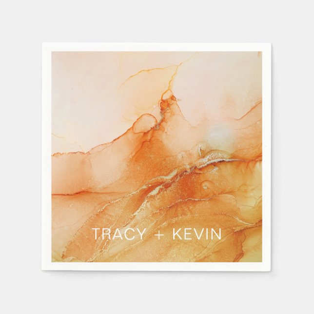 Namngiven Abstrakt Pappersservett (Framsidan)