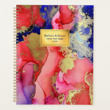 Namngiven Rosa Lila Guld Abstrakt