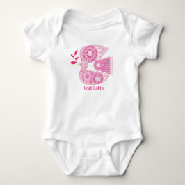 NamngivningsJumper för MOSIAC DOVE Baby T Shirt