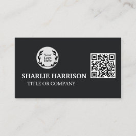Namnkort med QR-kod