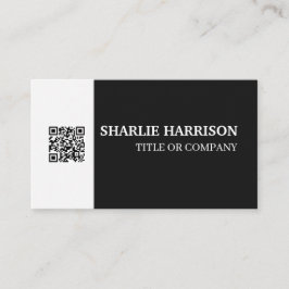 Namnkort med QR-kod