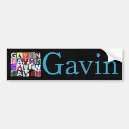 Namnlapp Gavin dekal