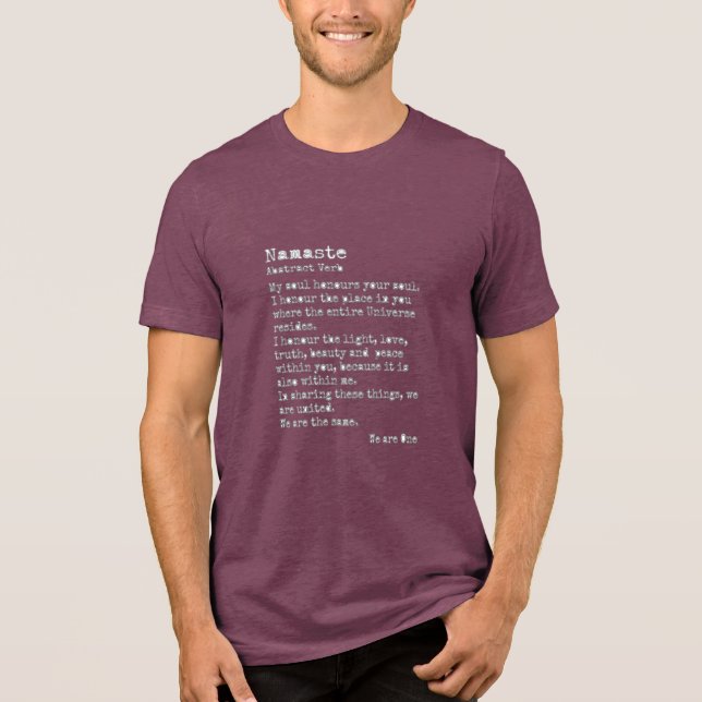 Namnlista: T Shirt (Framsida)