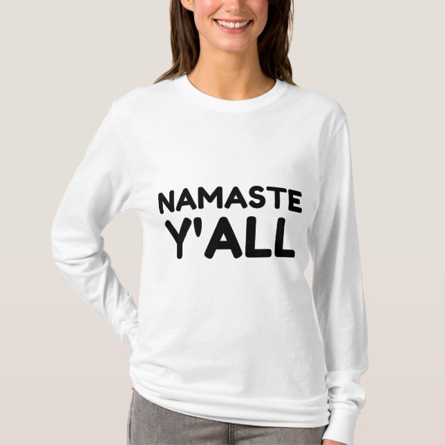 Namnlistra Yall T Shirt (Framsida)