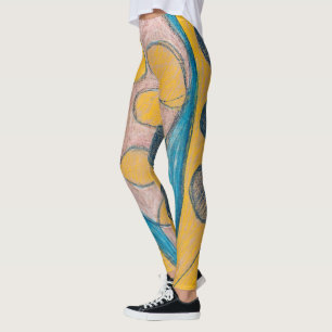 Namnlös, 1908 av Hilma af Klint Leggings