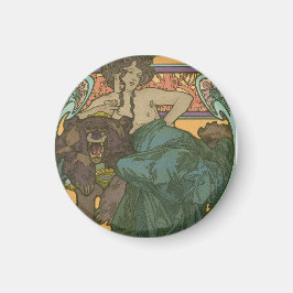 Namnlös av Alphonse Mucha (1902) Magnet