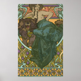 Namnlös av Alphonse Mucha (1902) Poster