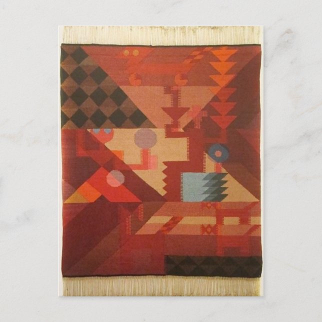 Namnlös av Sophie Taeuber-Arp Vykort (Framsida)