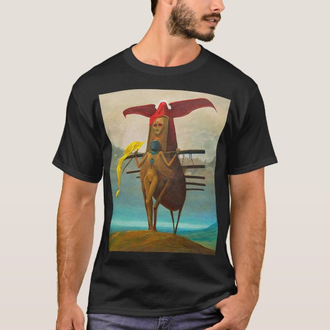 Namnlös (exotiskt fartyg) av Zdzisław Beksiński T Shirt (Framsida)