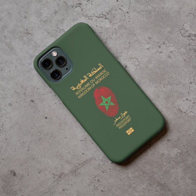 Namnlös Marockos Travel Passport Print Souvenir (Skapare uppladdad)
