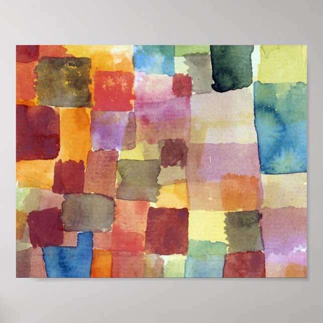 Namnlös: Paul Klee 1914 Poster (Framsidan)