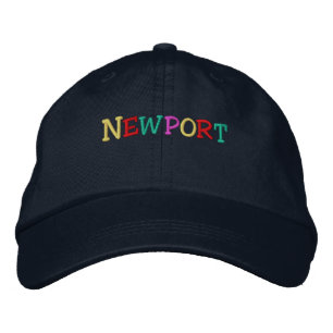 Namnrop Nation_Newport-multifärgad Broderad Keps