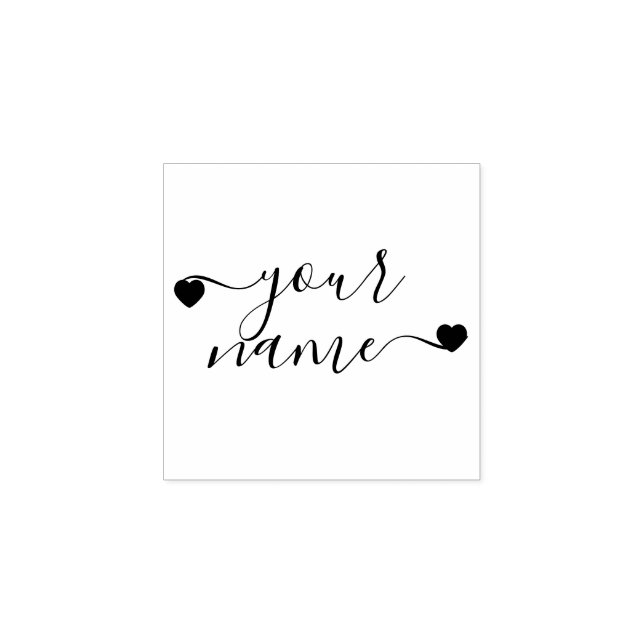 Namnteckning Anpassningsbar eller Namn Stämpel (Tryck)