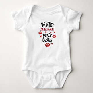 Namnteckning Auntie Kärlek och Kisses T Shirt