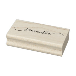 Namnteckning av klassböjda byte stämpel