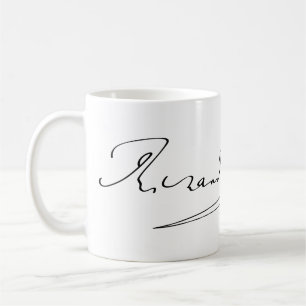 Namnteckning av Richard Wagner Kaffemugg