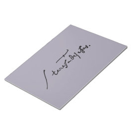 Namnteckning av St Theresa från Avila Heilige Ther Anteckningsblock