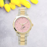 Namnteckning  bloom bevakning armbandsur<br><div class="desc">Öka stil med vår Bloom Namnteckning Watch - en fläckfri elegans och anpassning som förbättrar all utrustning. Det här krävande tidsstycket visar ett känsligt skript-teckensnitt som innehåller ditt första inledande och fullt, och som skapar ett äkta tillbehör av typen one-of-a-natura. Den här klockan är designad för en varaktig kvalitet, lovande...</div>