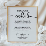 Namnteckning Elegant   Skripttecken Bröllop Poster<br><div class="desc">Den här fantastiska kalligrafin i bröllop-svit avslöjar en modern, djärv och tidlös design. Vår omfattande samling ger allt du behöver för att skapa en sammanhängande och chic atmosfär, inklusive matchande menykort, personlig, slöjor, favoriter och mycket annat. Tveka inte att nå ut via chatta för att få hjälp med personligen eller...</div>