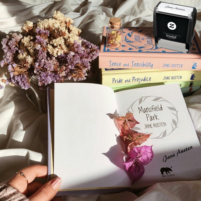 Namnteckning enkel författare självfärgande stämpel (Skapare uppladdad)