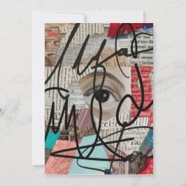 Namnteckning Julkort