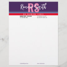 Namnteckning Letterhead