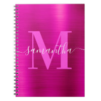 Namnteckning Monogram Shock rosa Shimmer