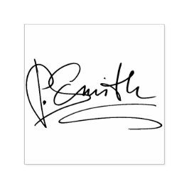 Namnteckning personlig självfärgande stämpel