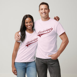 Namnteckning Stater - Mississippi Tee Shirt