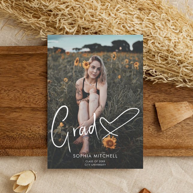 Namnteckning Studentfesten Skriptpulsfoto Inbjudningar (Skapare uppladdad)