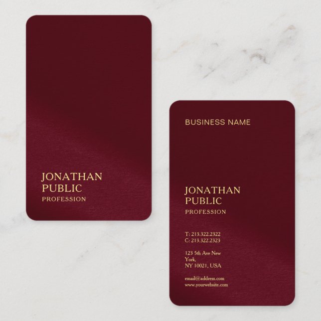 Namnteckning UV Gloss Oceania australiska japanska Visitkort (Fram/baksida)