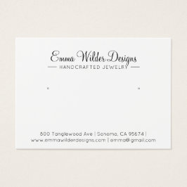 Namnteckning Visning för avläsning av skript Visitkort