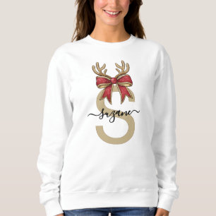 Namnteckningar Rollig Holiday Matchande Familjehoo T Shirt
