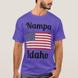 Nampa Idaho Stylisha Tryck T Shirt