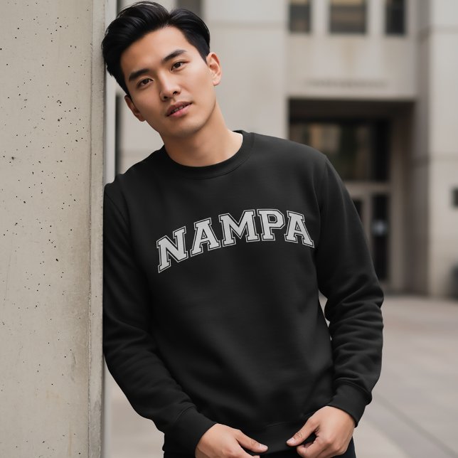 NAMPA Universitetstilvant Tröja America College Lång Ärmad Tröja (Skapare uppladdad)