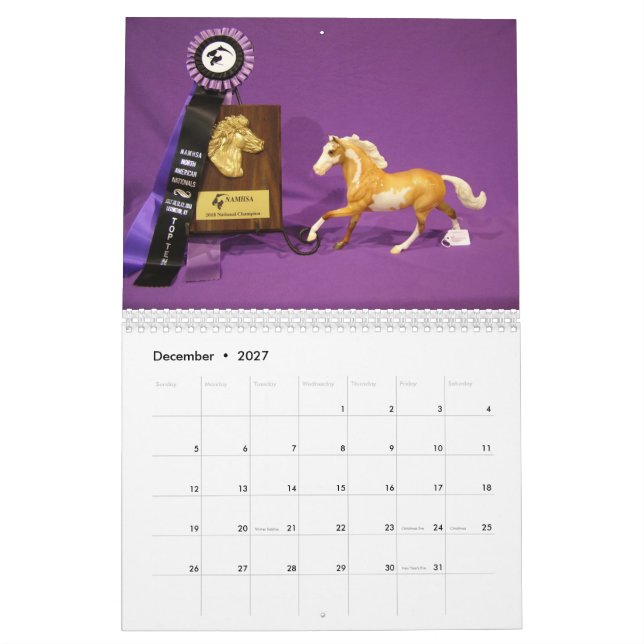 NAN 2018 Breyer Collectability Champions Kalender (Dec 2027)