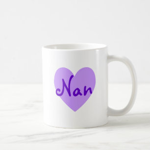Nan i Lila Kaffemugg