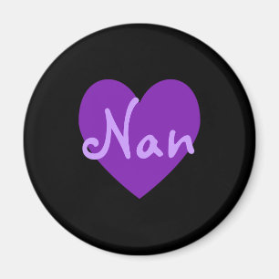 Nan i Lila Magnet