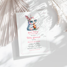 Nån liten kanin är på väg Baby Shower