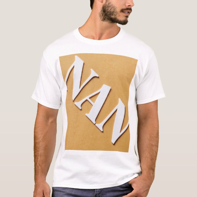 NAN Tamil Neon Typografi T-Shirt  (Framsida)