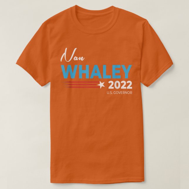 Nan Whaley Ohio Guvernör Valection 2022 Democratic T Shirt (Design framsida)