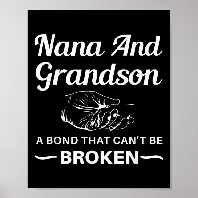 Nana And Grandson A Bond That Can't Be Broken  Poster (Framsidan)